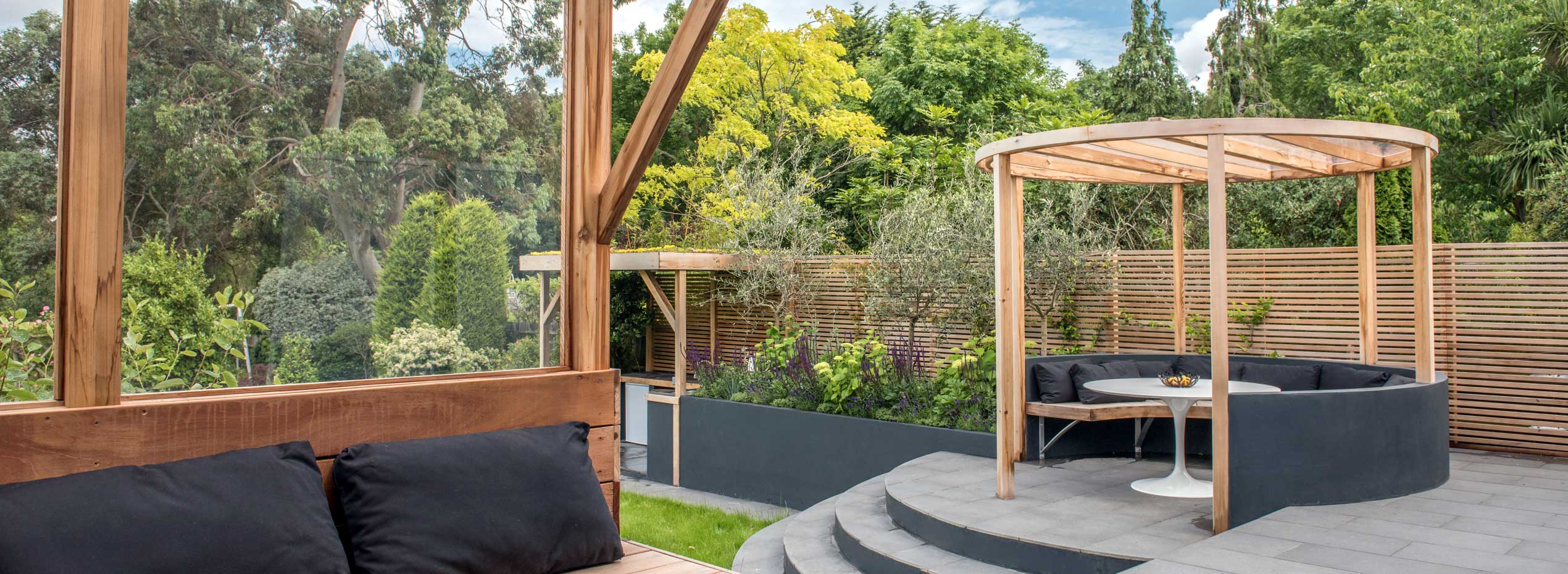 后花园设计Ryecroft路,伦敦