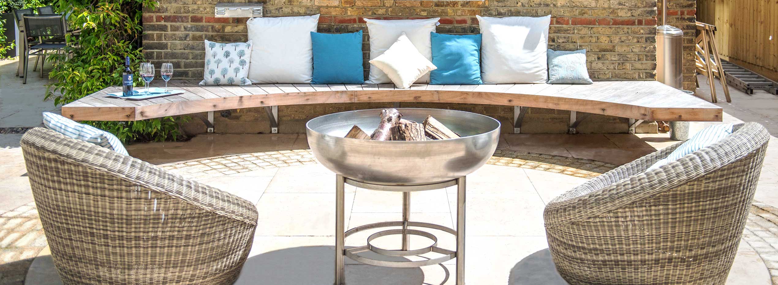 后花园设计Alleyn路,伦敦