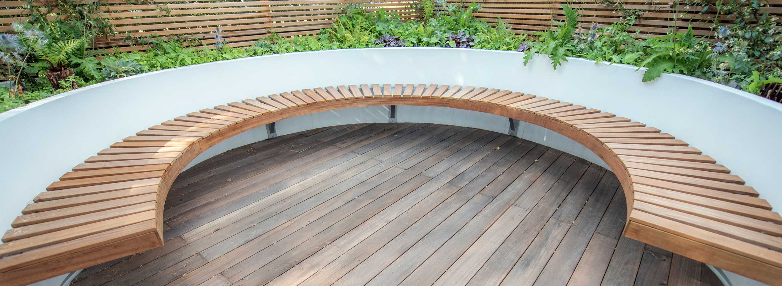 在伦敦特尼路,后花园的细节设计